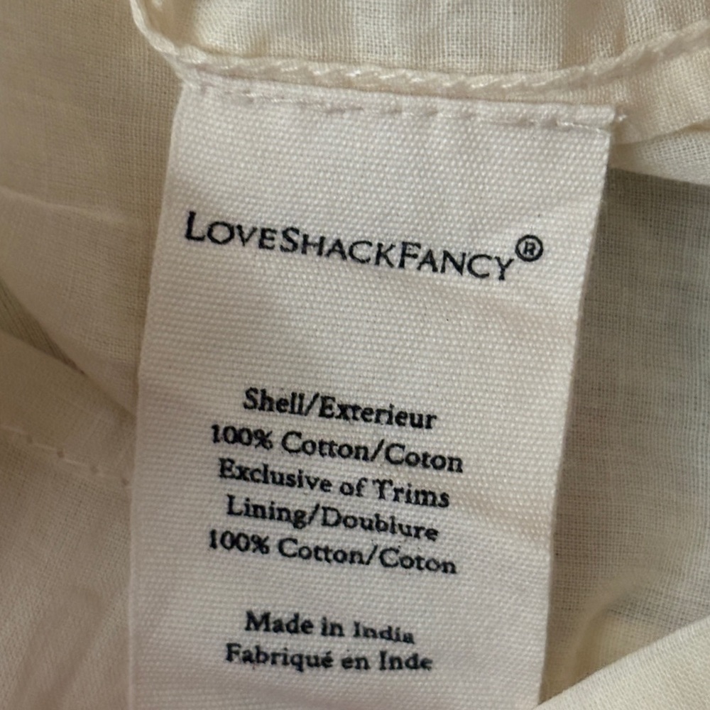 NWT LoveShackFancy Agnessa Skirt Shining Gemstone XS - Picture 11 of 13